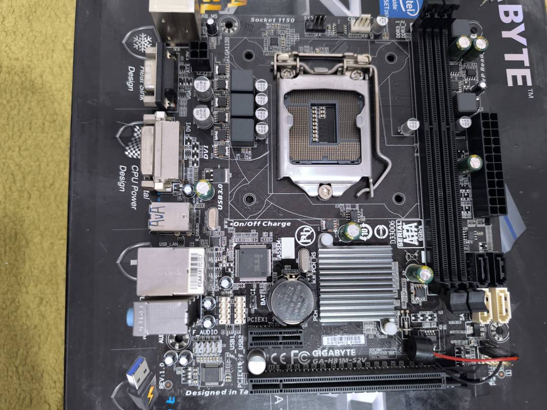 Placă de bază Gigabyte ga h81m-s2v