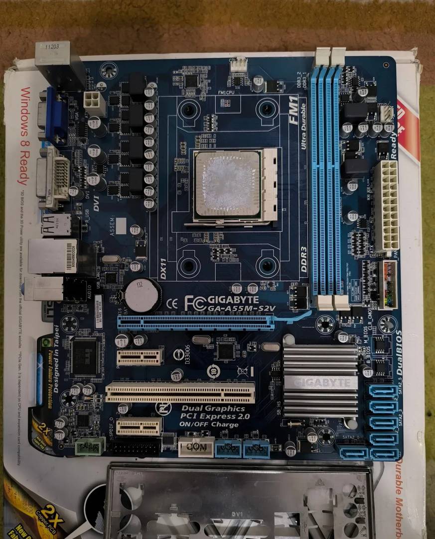 Motherboards AMD — FM1, FM2, AM3 (Gigabyte, MSI, Biostar)