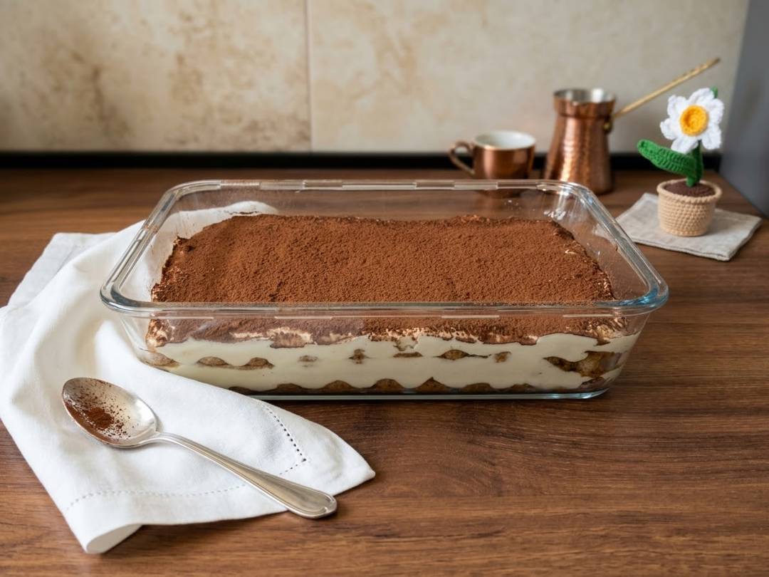 Tiramisu-Torte (Dessert im Glas)