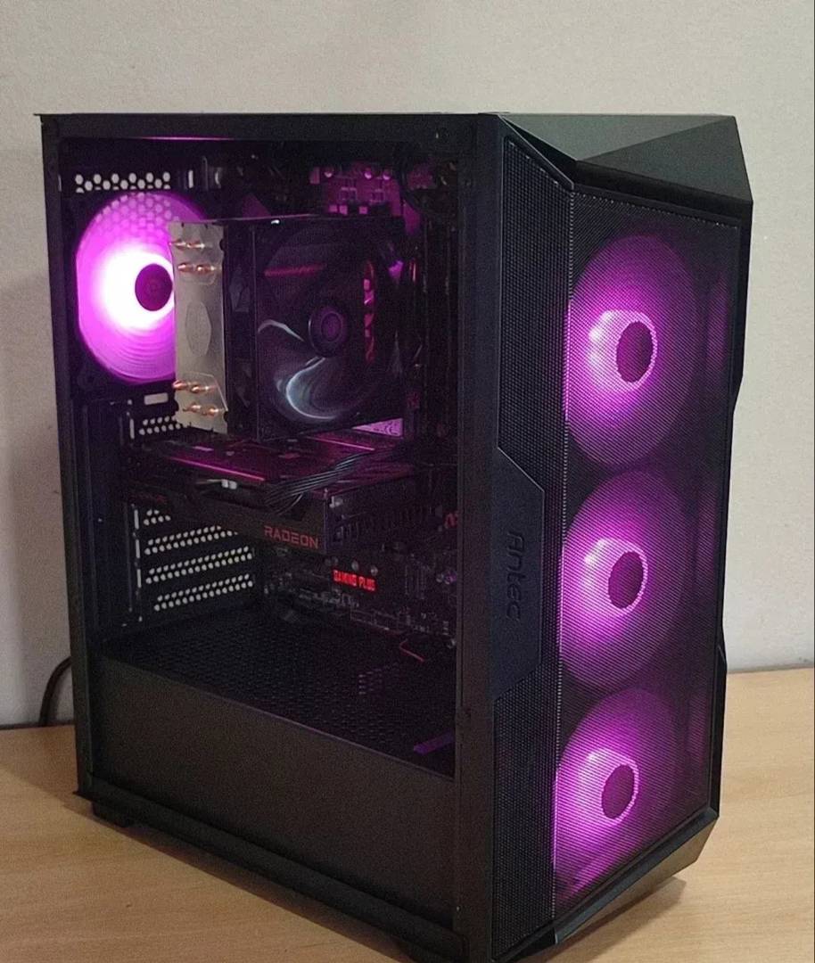 Calculator gaming Ryzen 5 5600X, 16GB DDR4 — RX 5700 XT / RX 580 / GTX 1080 Ti