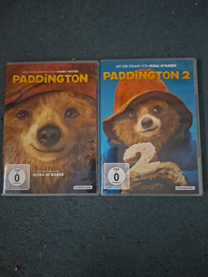 Комплект DVD с Paddington и Paddington 2