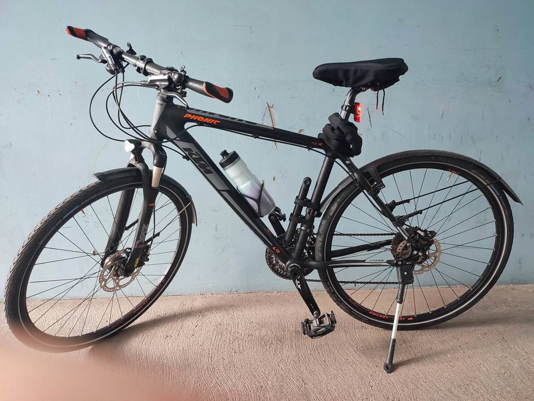 Треккинговый велосипед KTM Phonic, Carbon, full XT