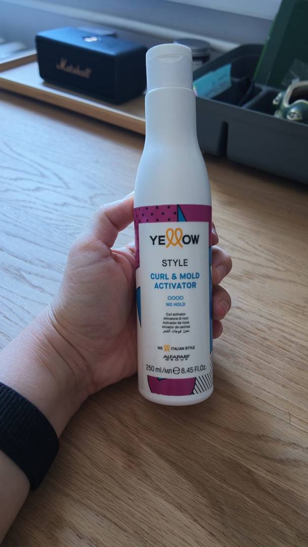 Krem-Aktivator für lockiges Haar Yellow