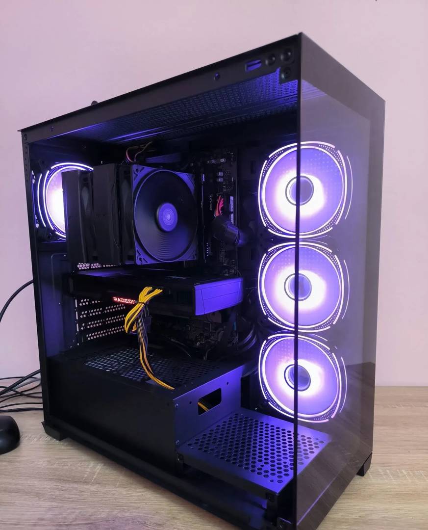 Gaming-PC Ryzen 5 7600X, RX 6750 XT 12GB, 16GB DDR5 6000, SSD 1TB
