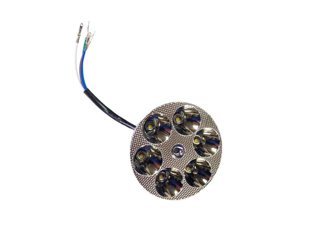 Светодиодное ядро фары 12V для Tomos — круглое и прямоугольное