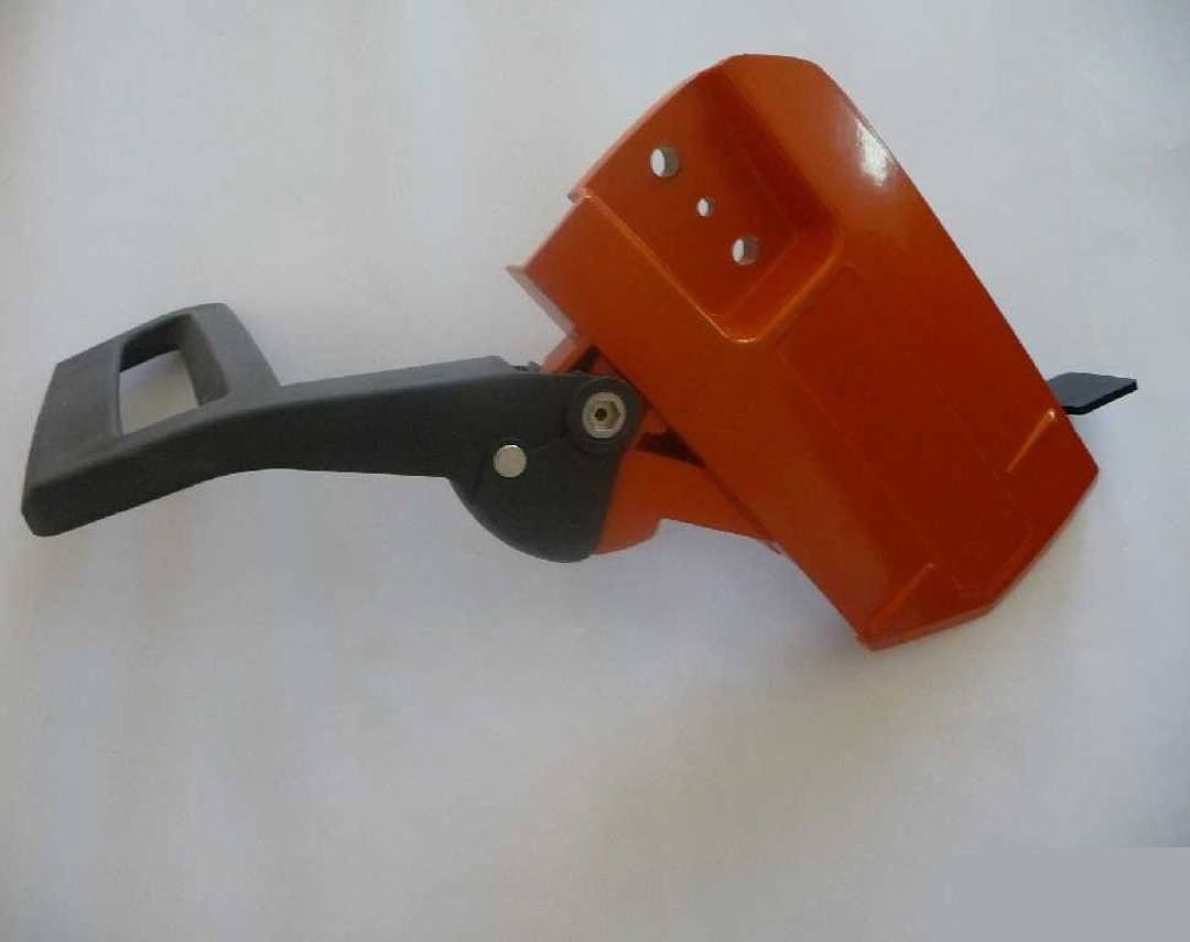Bar cover with brake for Husqvarna 61, 266, 268, 272 and NT6200 — new