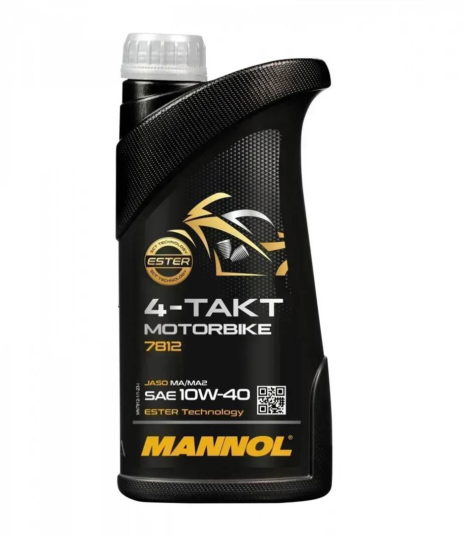 Öl Mannol 4-Takt Motorbike 10W-40 und Powerbike 15W-50 für Motorräder