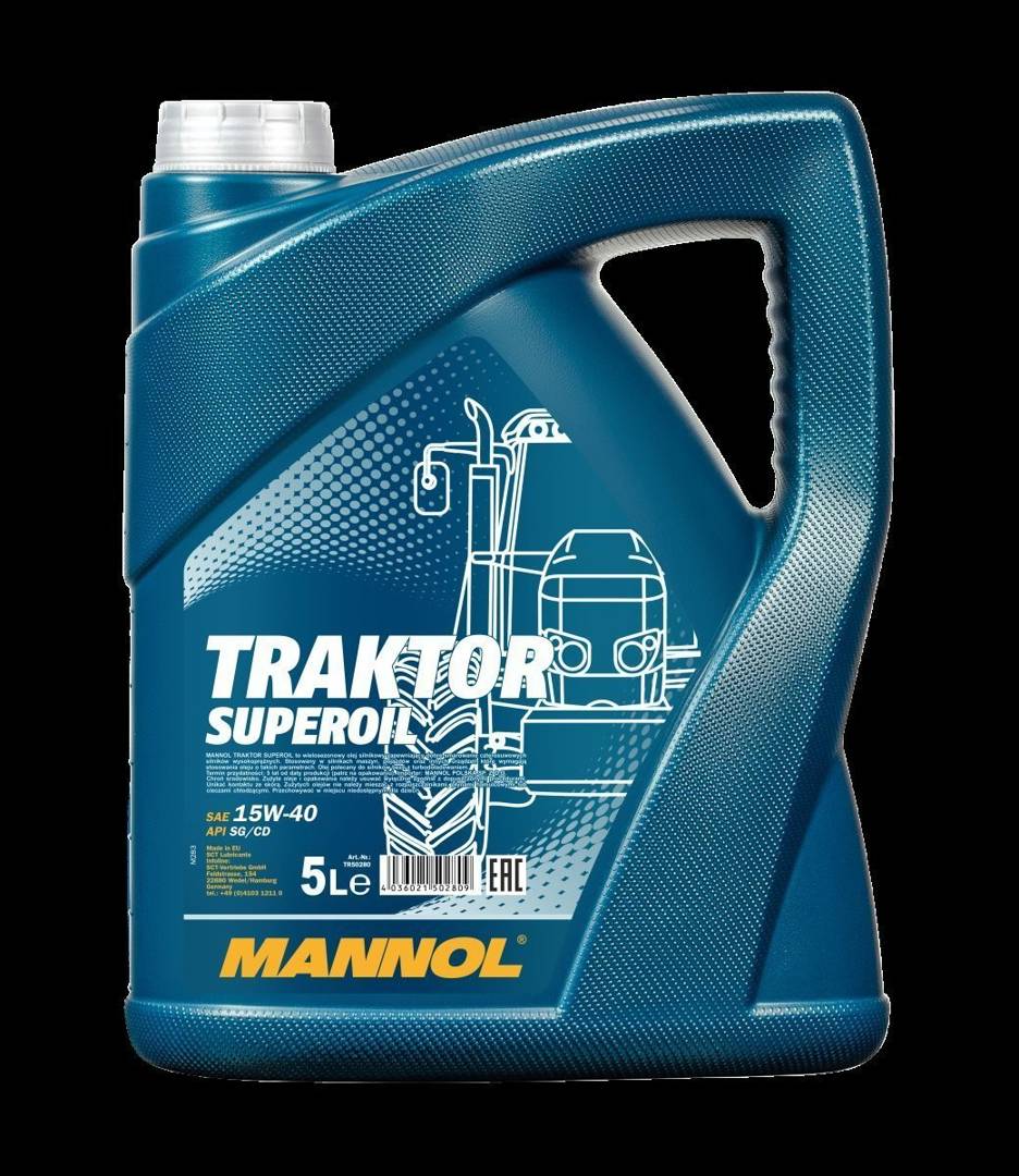 Ulje za traktore Mannol Traktor Superoil 15W-40, 5 l i 20 l — novo