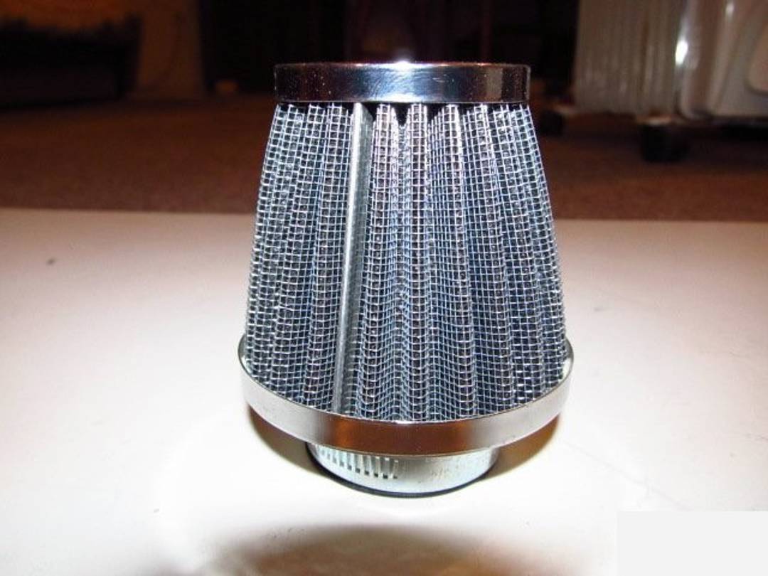 Sportski filter vazduha (KN tip) 31–47 mm za skutere i motore — nov