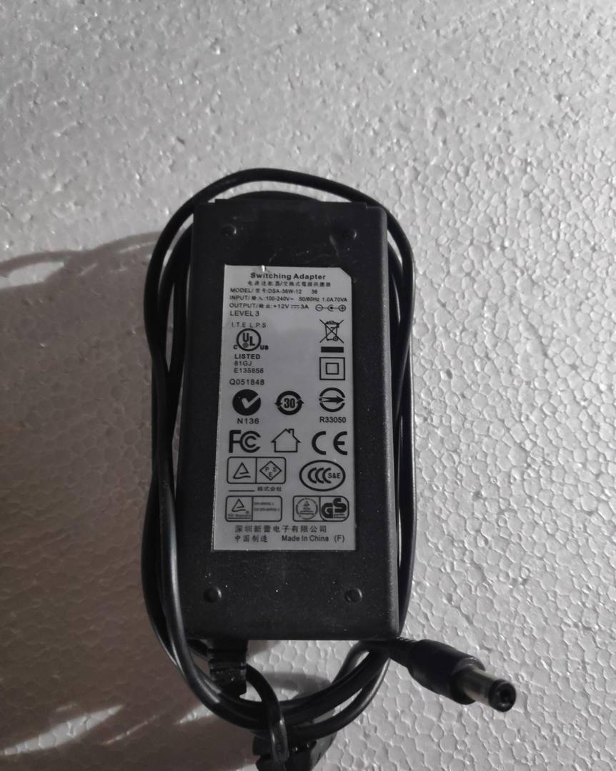 Adaptor de alimentare Level 3 12 V 3 A
