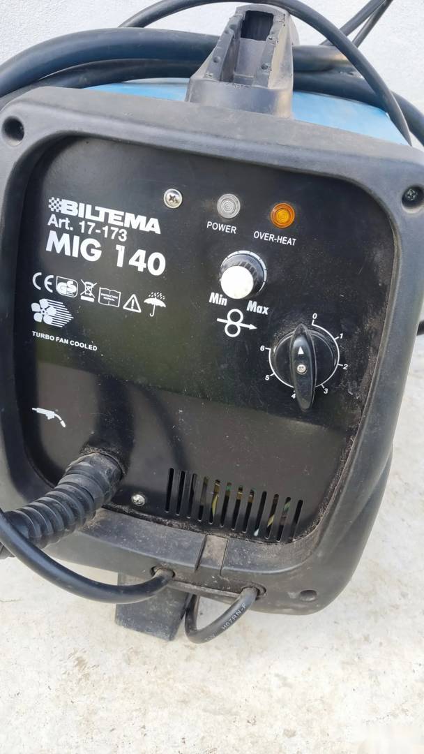 MIG/MAG-Schweißgerät (CO2) Biltema MIG 140