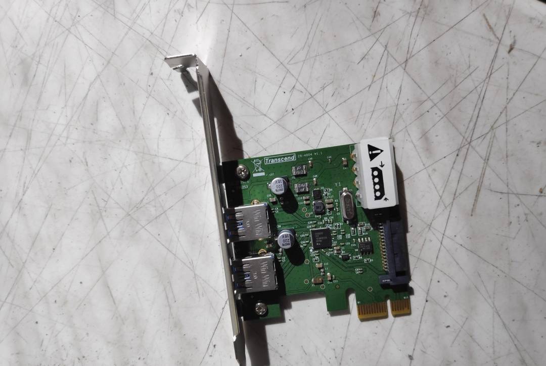 USB kontroler Transcend TS-PDU3 PCIe USB 3.0