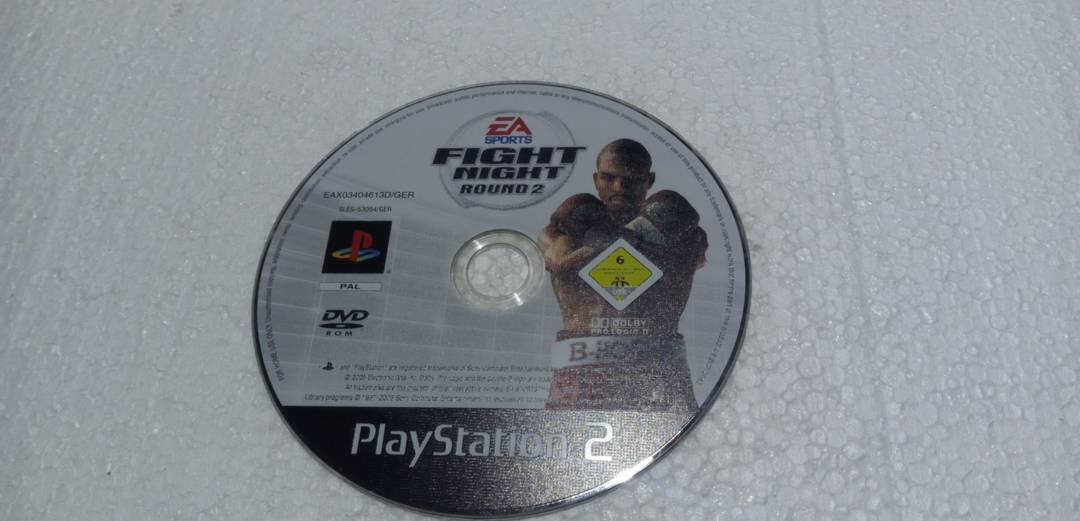 PS2 játék Fight Night Round 2