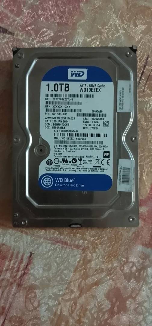 Твърд диск Western Digital 1 TB SATA