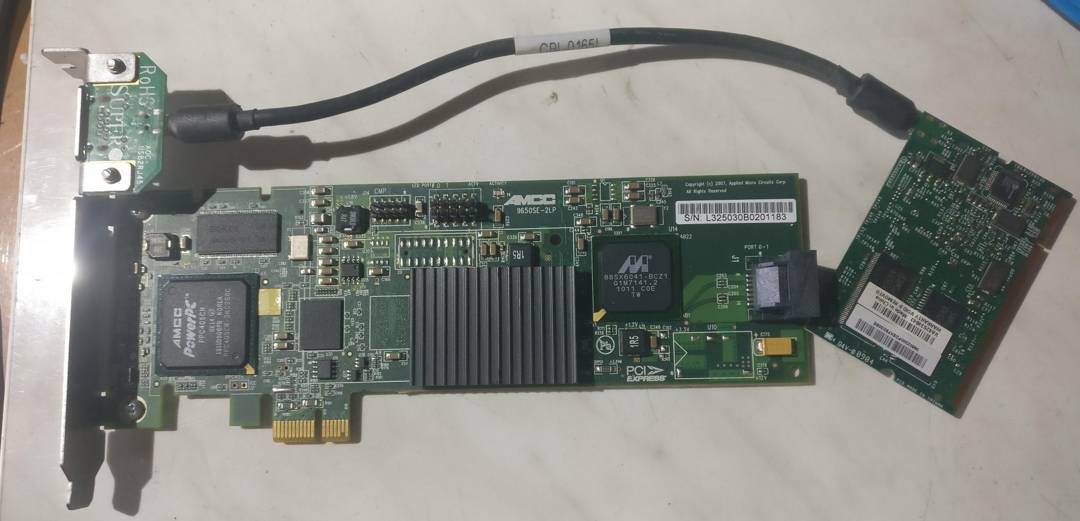 RAID vezérlő 3ware AMCC 9650SE-2LP 2-port SATA II PCIe