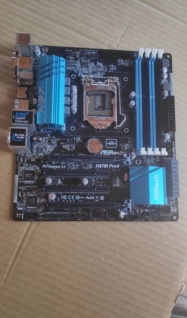 Материнская плата ASRock H97M Pro4 LGA1150