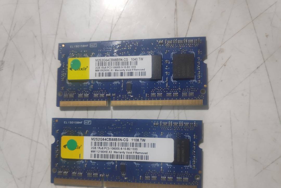 Memorie RAM laptop Elixir 2x 2 GB 1333 MHz