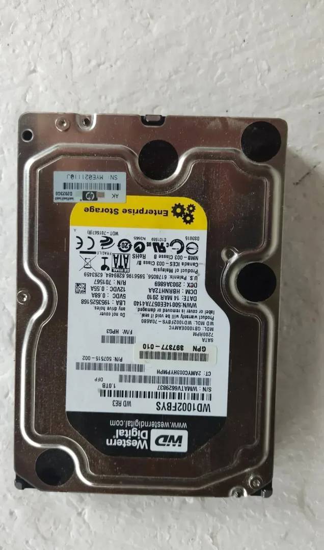 Твърд диск Western Digital Enterprise 1 TB SATA