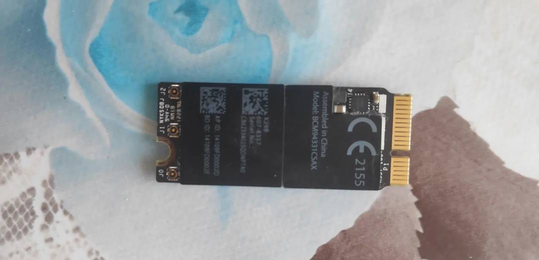 Placă Wi-Fi/Bluetooth laptop Apple MacBook Pro 15 Retina A1398 (Mid 2012)