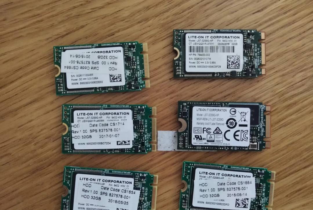 SSD Lite-On 32 GB M.2