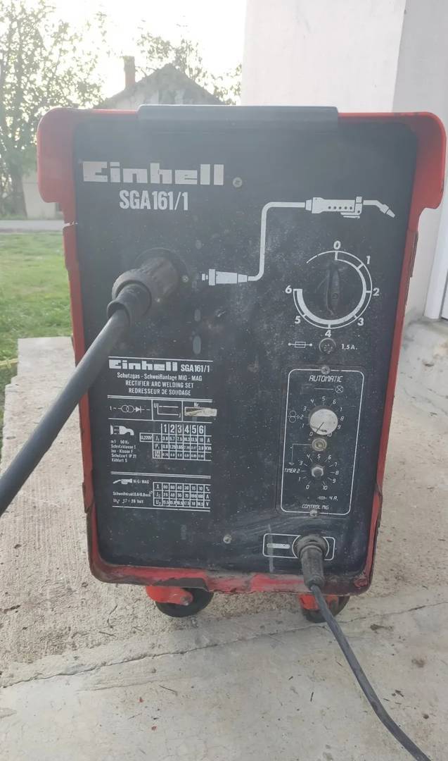 MIG/MAG-Schweißgerät (CO2) Einhell SGA 161/1 160 A