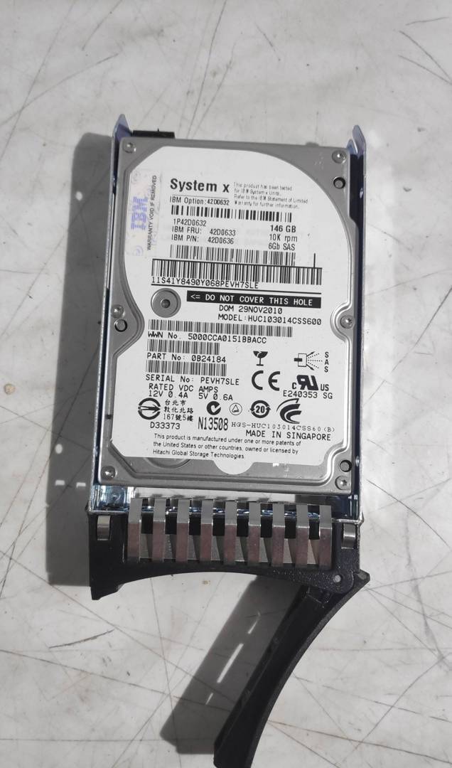 Tvrdi disk za server IBM 146 GB 2.5" SAS 10000 rpm