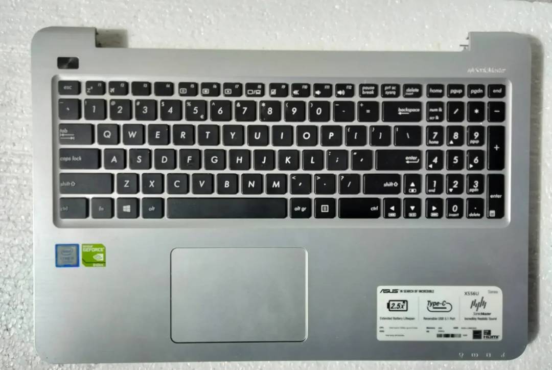 Palmrest mit Tastatur und Touchpad Asus X556U