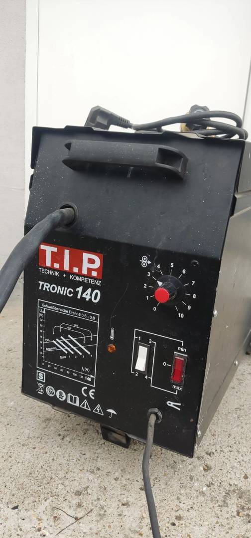 MIG/MAG-Schweißgerät (CO2) TIP Migomat Tronic 140 / Varstroj 1400 140 A