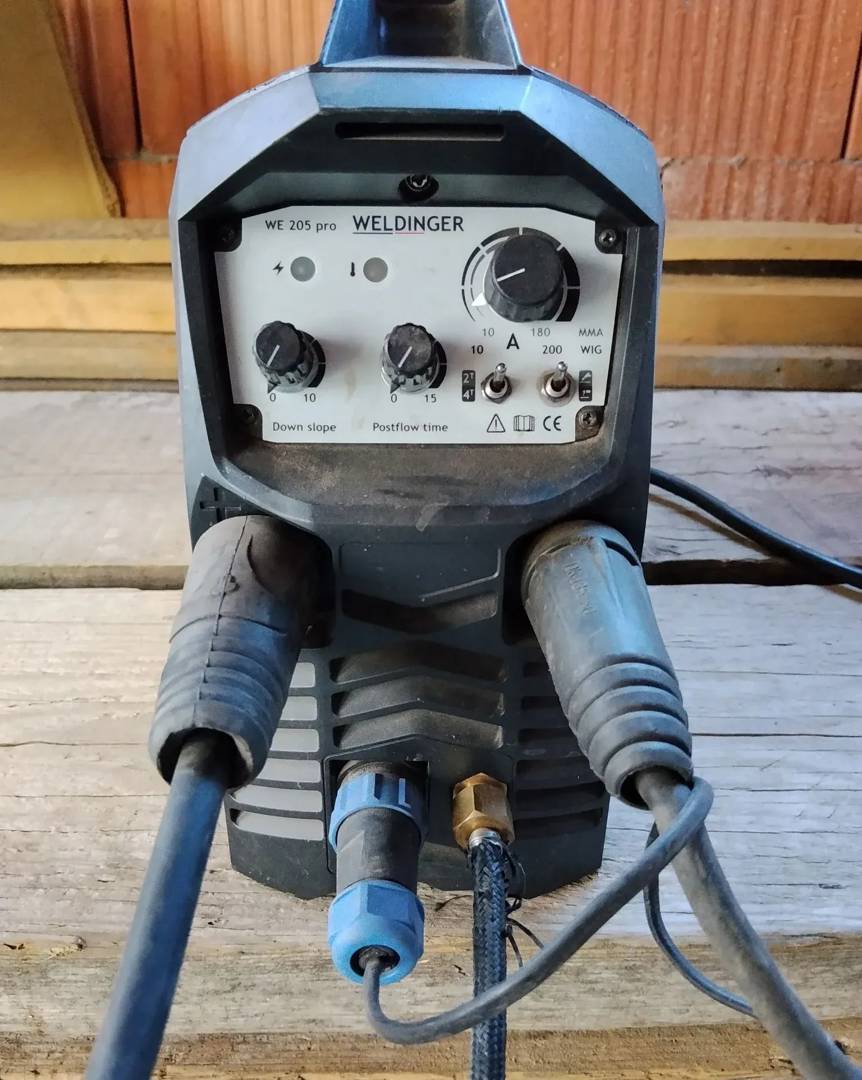 Inverter-Schweißgerät Weldinger WE 205 Pro TIG