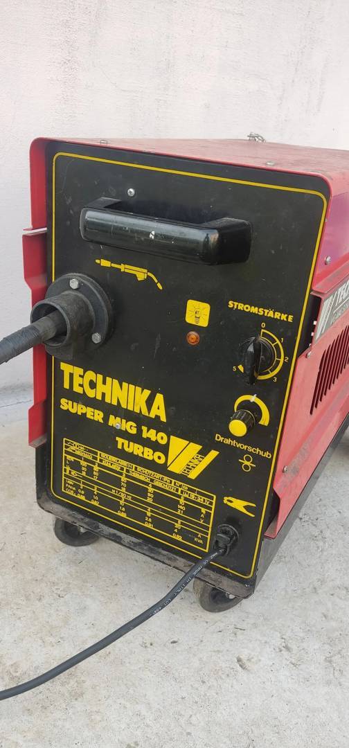 MIG/MAG-Schweißgerät (CO2) Technika Super MIG 140 140 A
