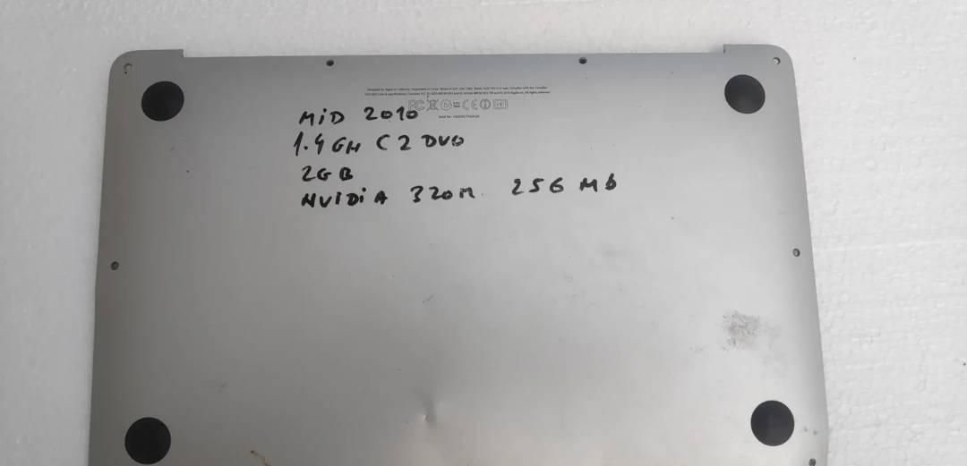 Gehäusedeckel Apple MacBook Air 11 A1370 (Late 2010)