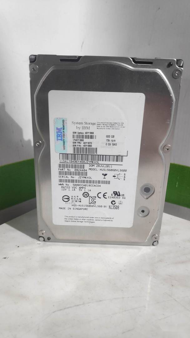 Hard disk za server IBM 600 GB 3.5" SAS 15000 rpm