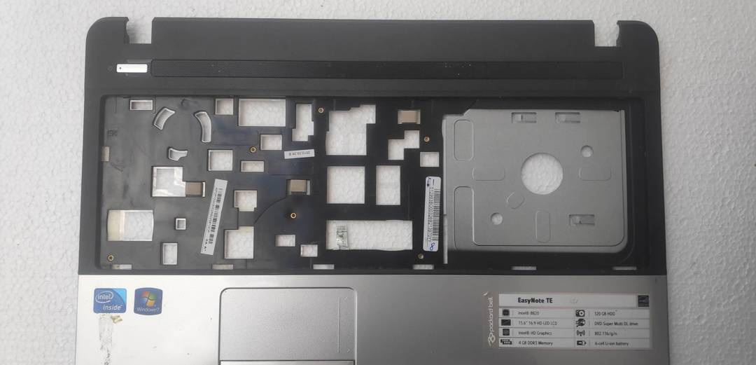 Palmrest with touchpad Packard Bell EasyNote TE E-1200