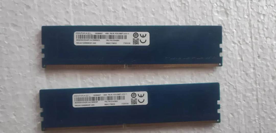 Memorie RAM pentru PC Ramaxel 2x 4 GB DDR4 2400 MHz