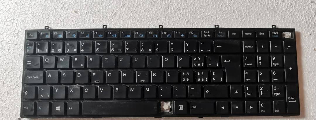 Laptop-Tastatur Clevo W370ET MP-13H86CHJ430