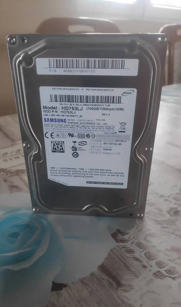 Hard disk Samsung 750 GB 7200 rpm