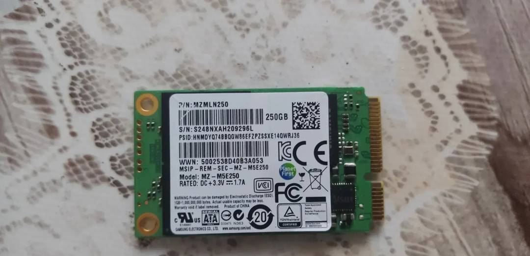 SSD Samsung mSATA
