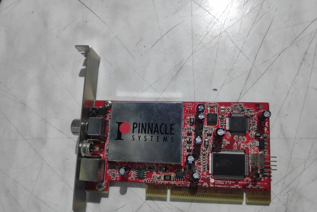PC TV tuner card Pinnacle