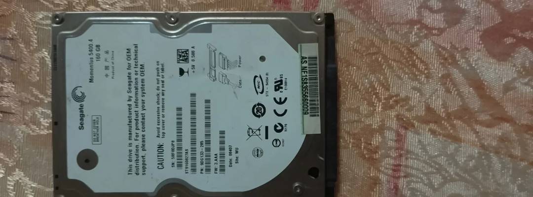 Tvrdi disk za laptop Seagate 160 GB 2.5"