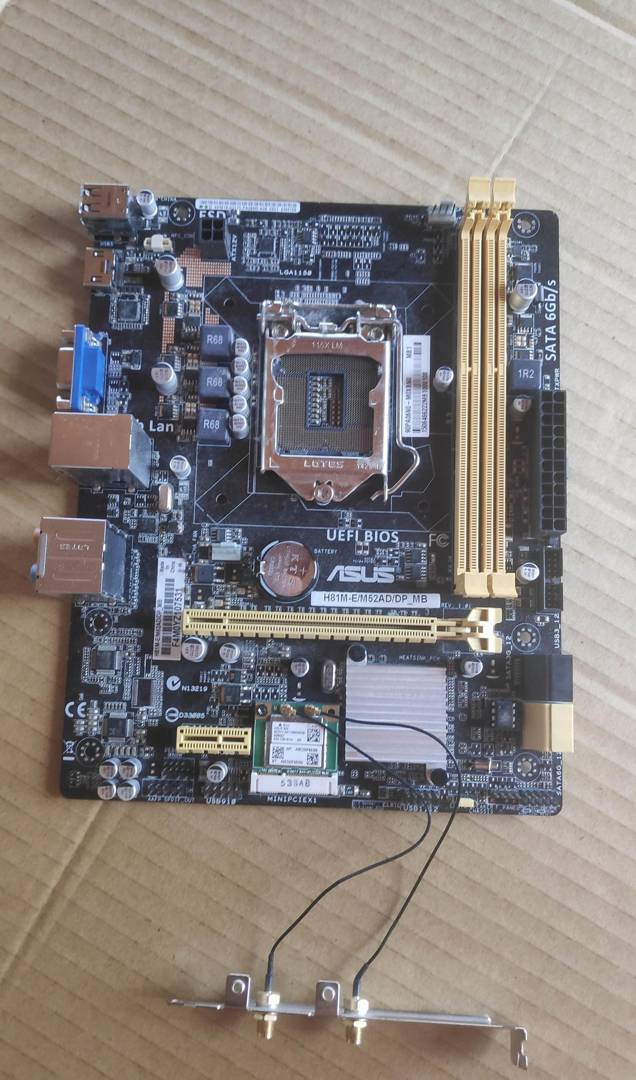 Материнская плата Asus H81M-E/M52AD/DP WiFi LGA1150