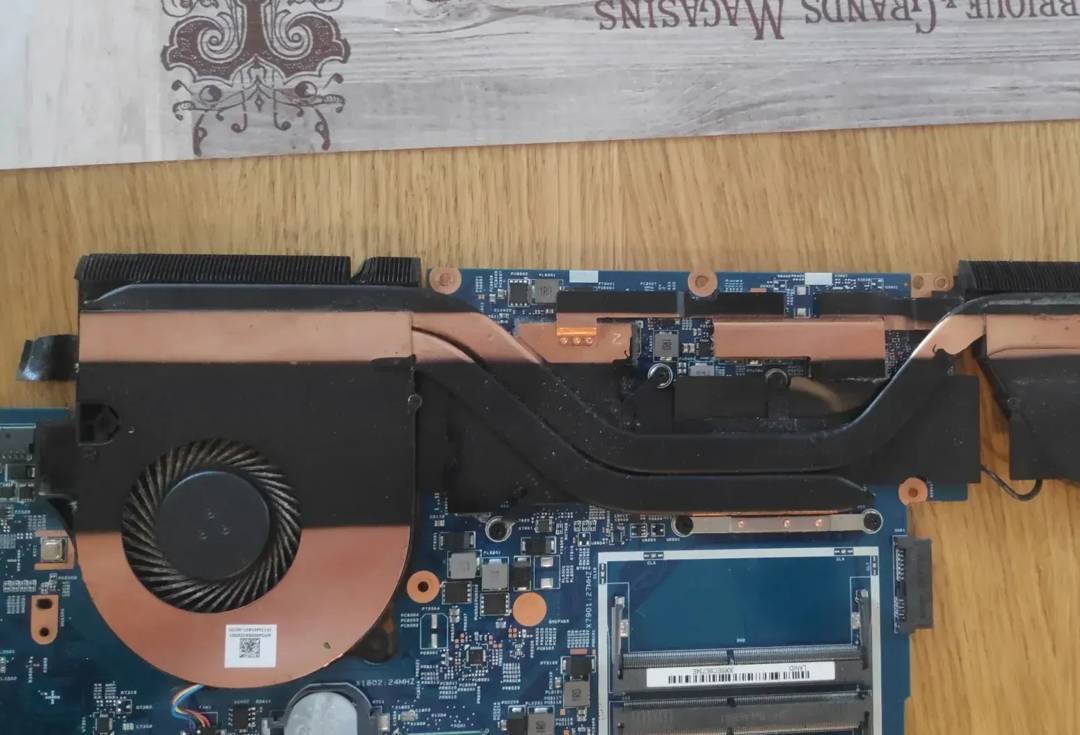 Laptop-Lüfter mit Kühlkörper Acer Aspire V17 Nitro
