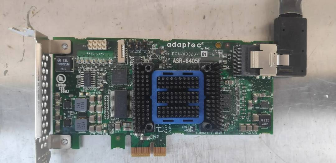 RAID-контролер Adaptec ASR-6405E 4-port SAS/SATA 6 Gb/s PCIe