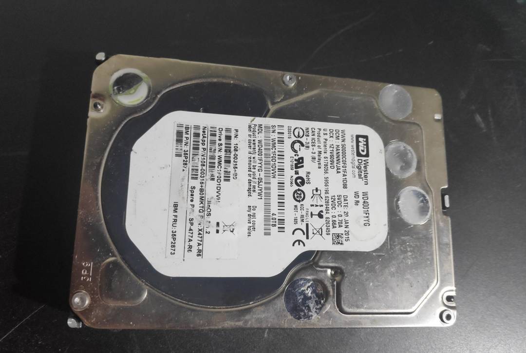 Server hard drive NetApp 4 TB SAS
