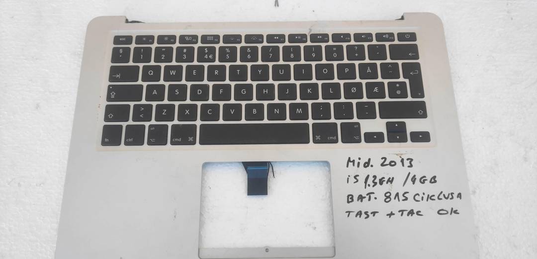 Palmrest sa tastaturom Apple MacBook Air 13 A1466 (Mid 2013)