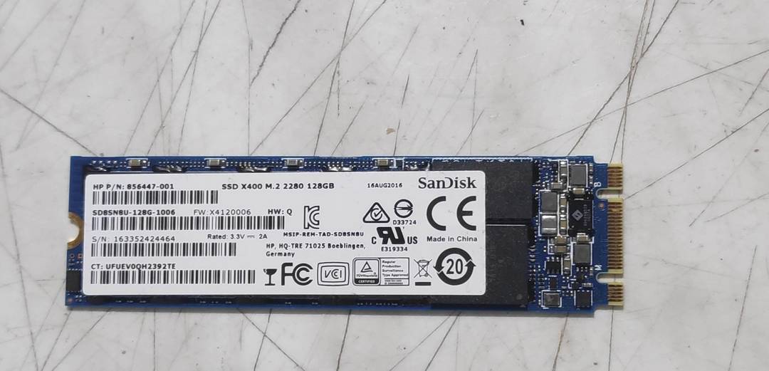 SSD SanDisk X400 128 GB M.2