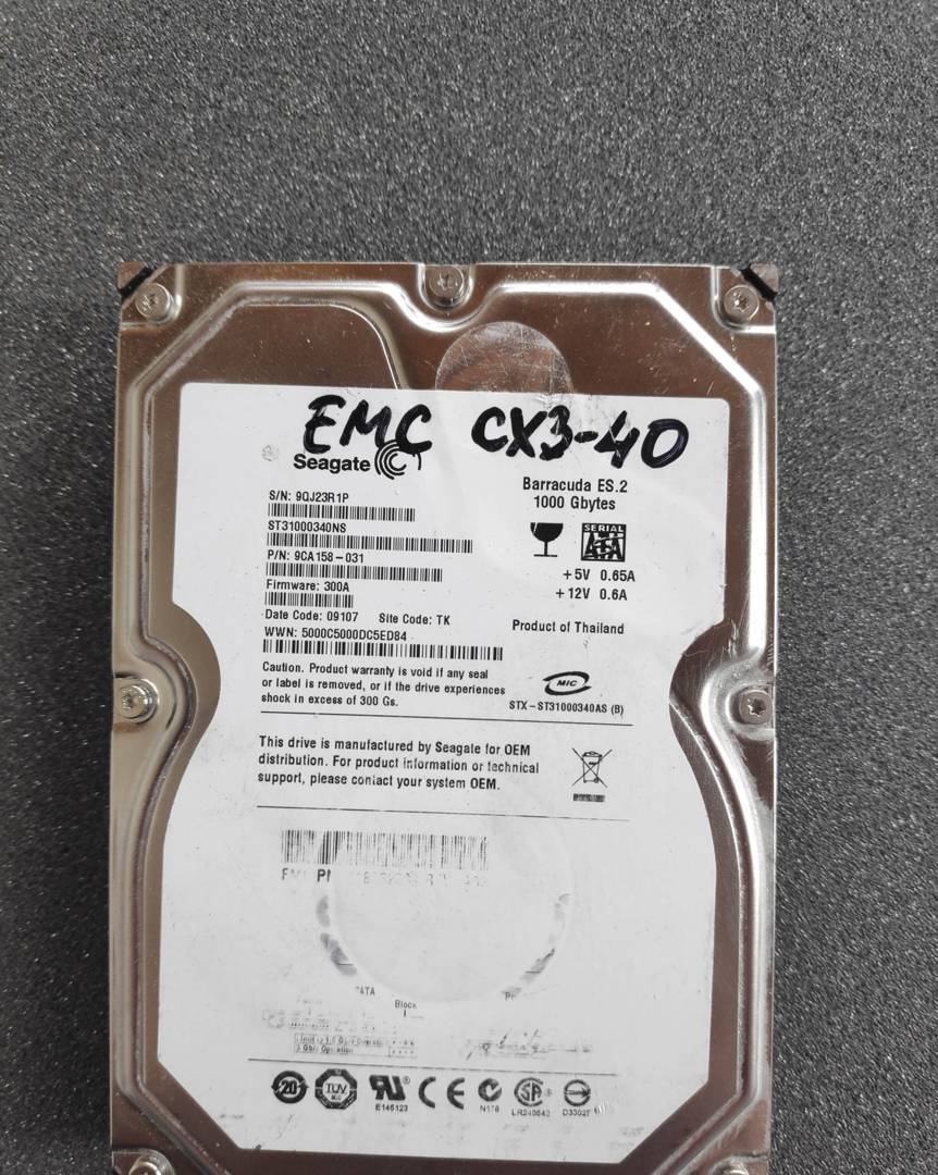 Hard disk Seagate Barracuda 1 TB 3.5" SATA