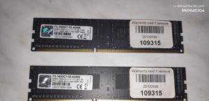 RAM памет за компютър G.Skill 2x 4 GB DDR3 1600 MHz F3-1600C11S-4GNS — Beograd