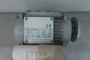 Einphasiger Elektromotor 1.1 kW 2800 rpm — Beograd