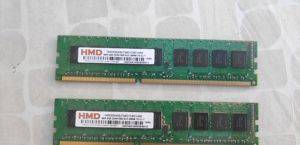 RAM memorija za server HMD 2x 4 GB DDR3 ECC — Beograd