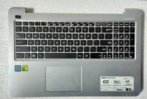 Палмрест с клавиатура и тъчпад Asus X556U — Beograd